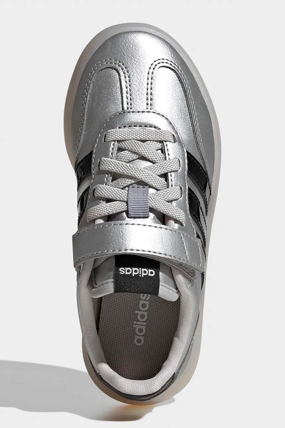 Detské tenisky adidas BARREDA DECODE JP6719 strieborná