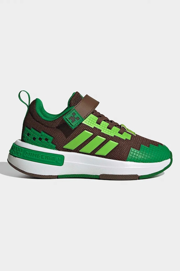 adidas sneakers pentru copii MINECRAFT PRO textil verde JR1969