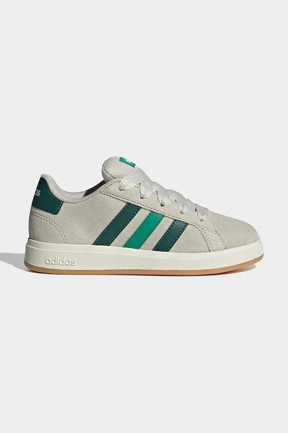 Dětské semišové tenisky adidas GRAND COURT 00s nízký béžová IH6413
