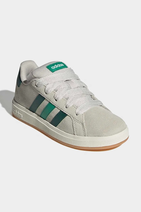 Dětské semišové tenisky adidas GRAND COURT 00s IH6413 béžová SS26