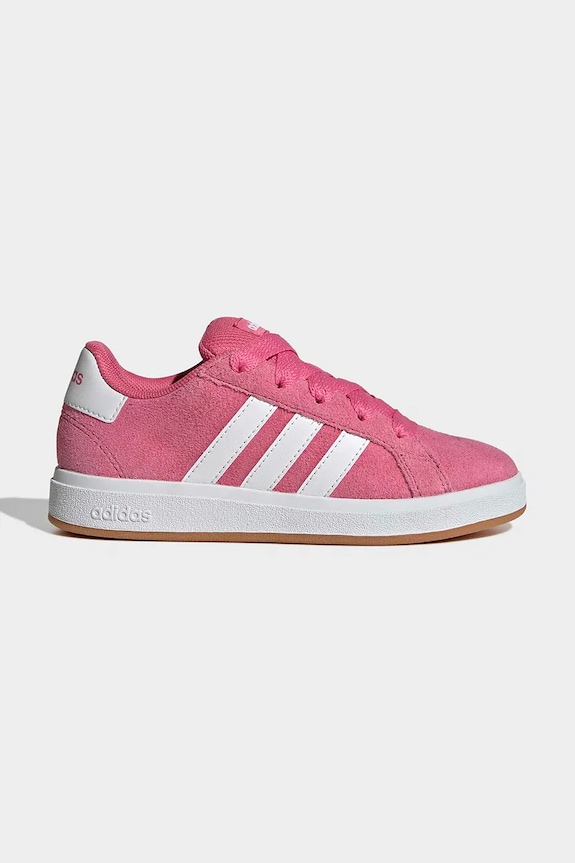 Παιδικά σουέτ sneakers adidas GRAND COURT 00s μικρό ροζ JR9850