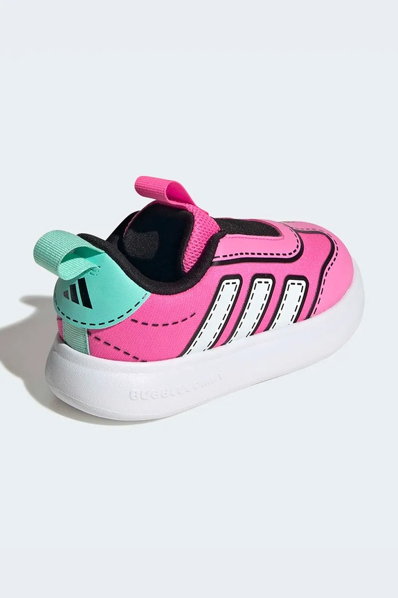 Chłopiec adidas sneakersy dziecięce BUBBLECOMIC JS0126 różowy