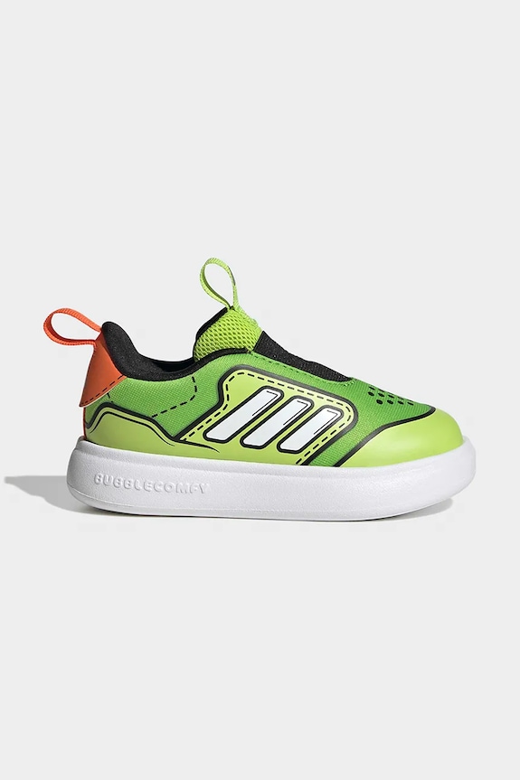 adidas gyerek sportcipő BUBBLECOMIC szintetikus zöld HP3644