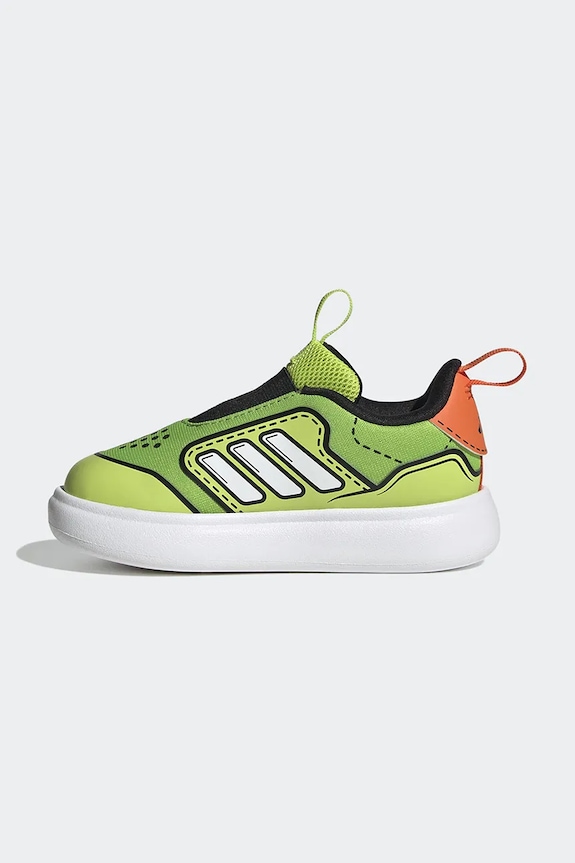 adidas gyerek sportcipő BUBBLECOMIC zöld HP3644