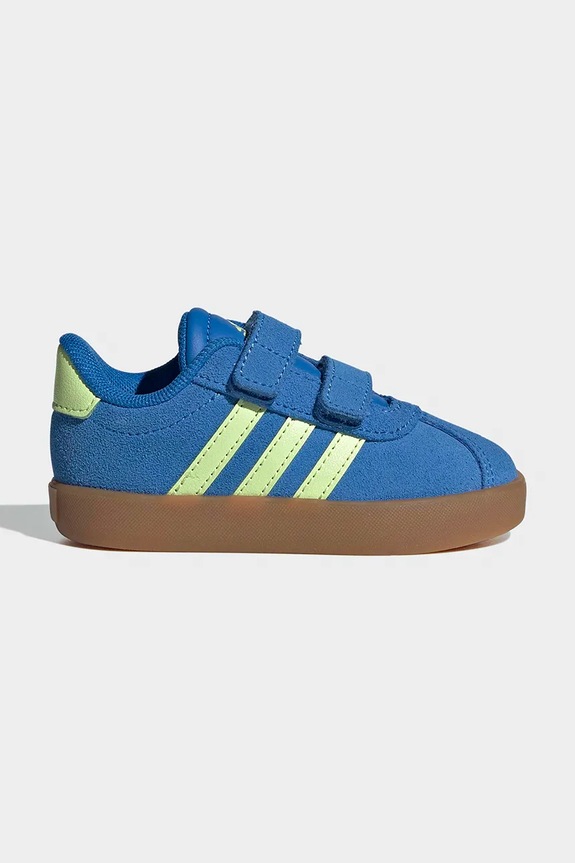 Detské tenisky adidas VL COURT 3.0 imitácia semišu modrá IH3967