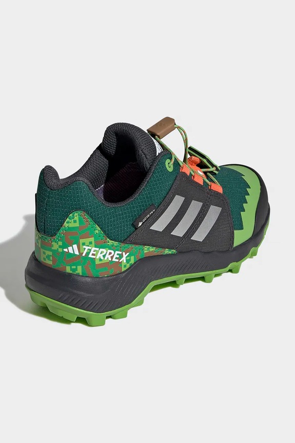Хлопчик Дитячі кросівки adidas TERREX TERREX GTX MINECRAFT JR1314 зелений