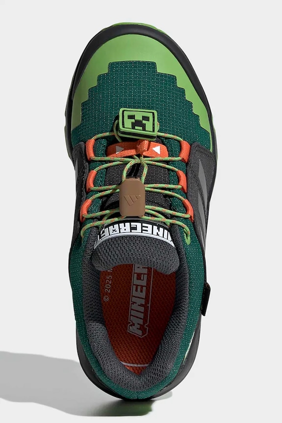 Дитячі кросівки adidas TERREX TERREX GTX MINECRAFT JR1314 зелений