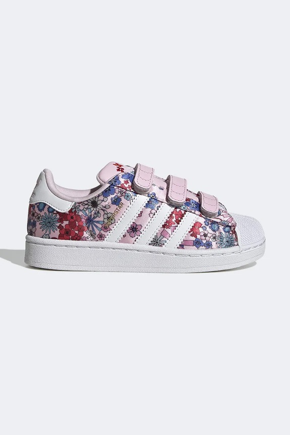 adidas Originals sneakersy dziecięce SUPERSTAR II tekstylny różowy JQ2004