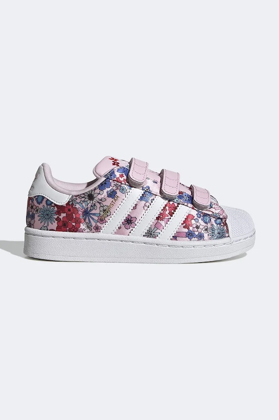 adidas Originals sneakersy dziecięce SUPERSTAR II tekstylny różowy JQ2004