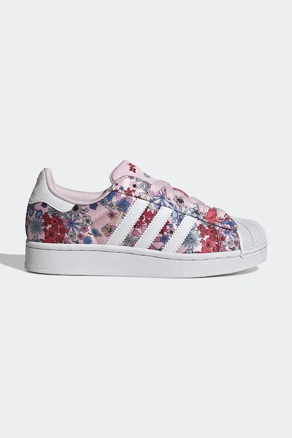 adidas Originals sneakersy dziecięce SUPERSTAR II tekstylny różowy JQ2005