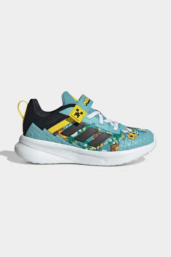 Дитячі кросівки adidas MINECRAFT FORTARUN Казкові герої бірюзовий JR1947