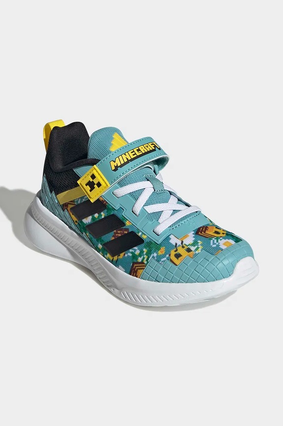 Дитячі кросівки adidas MINECRAFT FORTARUN JR1947 бірюзовий SS26