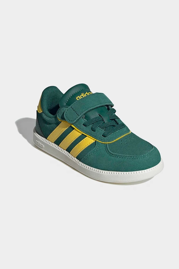 Παιδικά sneakers adidas BREAKNET SLEEK JS0137 πράσινο SS26