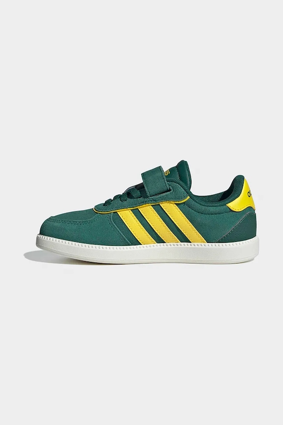 Παιδικά sneakers adidas BREAKNET SLEEK πράσινο JS0137