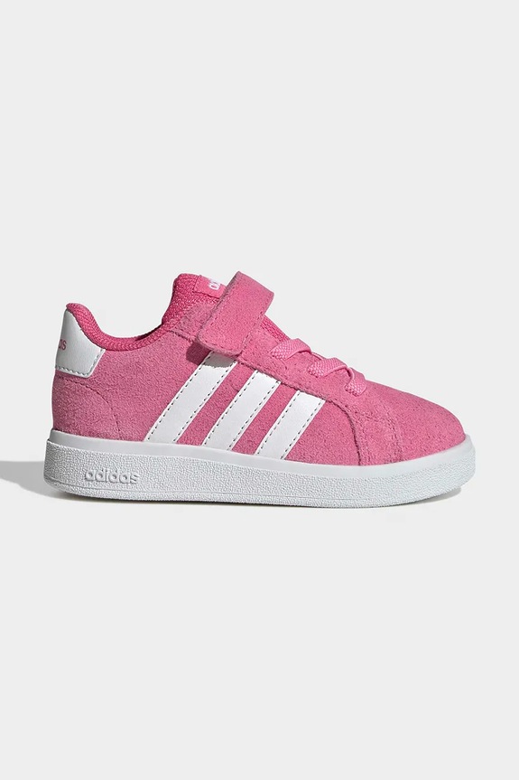 adidas sneakersy niemowlęce GRAND COURT 00s syntetyczny różowy JP9354
