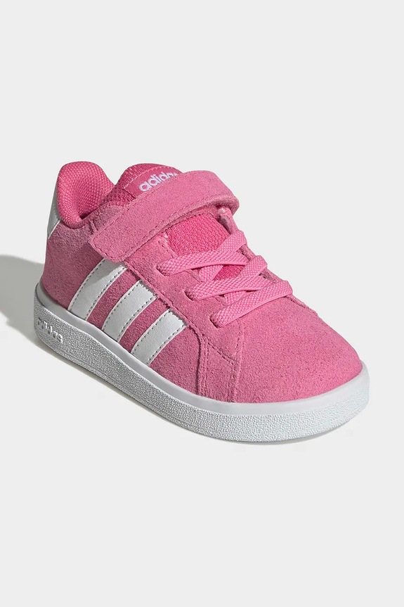 adidas sneakersy niemowlęce GRAND COURT 00s JP9354 różowy SS26