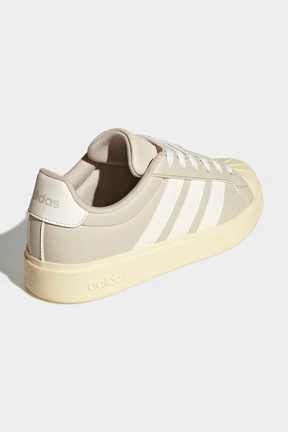 Chłopiec adidas sneakersy dziecięce STREETTALK JP9413 beżowy
