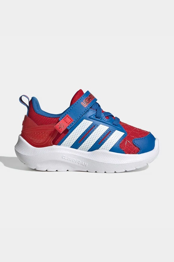 Βρεφικά sneakers adidas LIGHTORAMA RNR SPIDER-MAN συνθετικό μπλε HQ9191