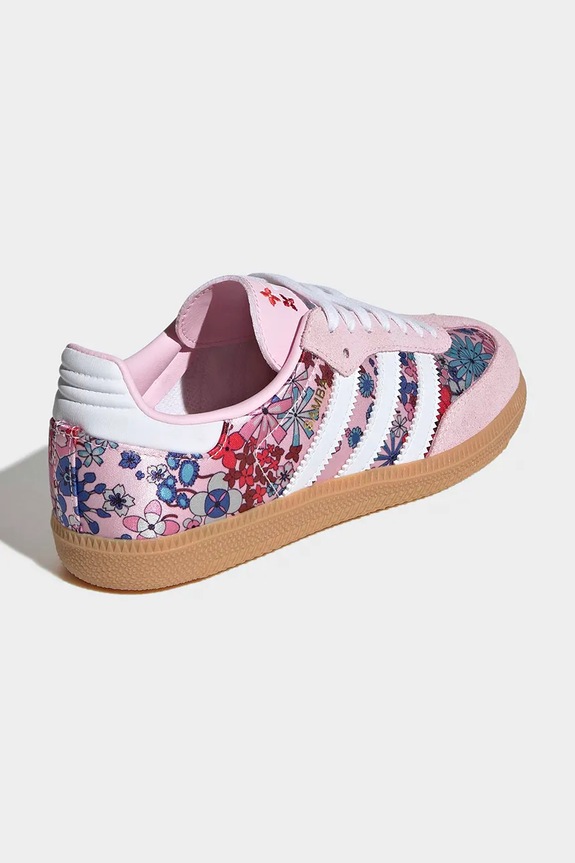 Deklice adidas Originals SAMBA OG otroške superge JQ2008 roza