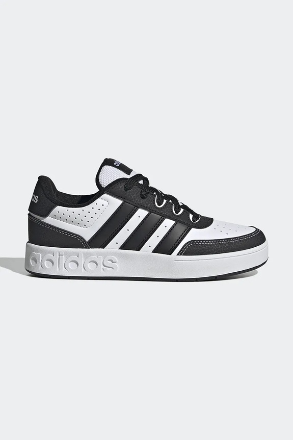 Дитячі кросівки adidas BREAKBASE імітація лицьової шкіри чорний JP9296