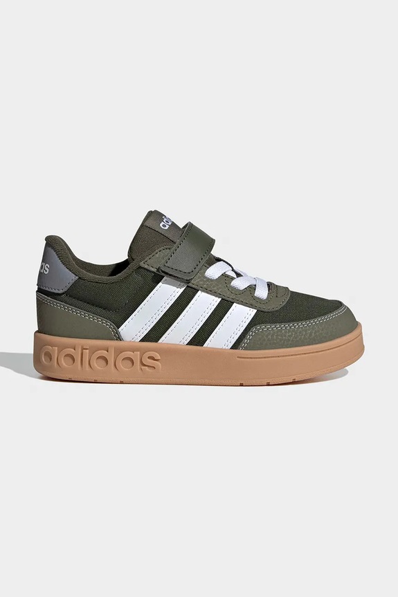 Детски маратонки adidas BREAKBASE изкуствена кожа зелен JR9780