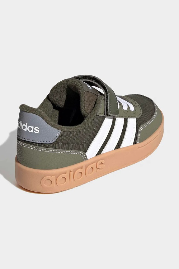 Момче Детски маратонки adidas BREAKBASE JR9780 зелен