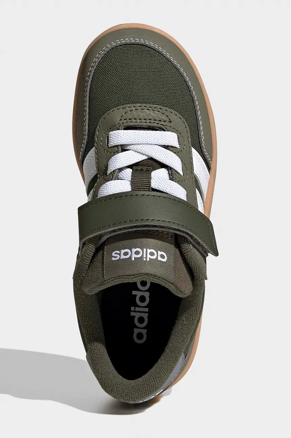 Детски маратонки adidas BREAKBASE JR9780 зелен