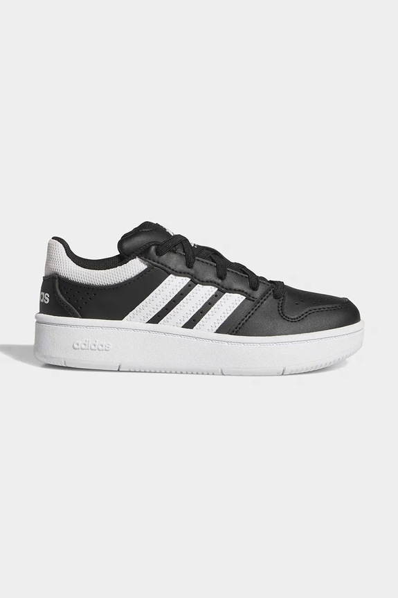 Παιδικά sneakers adidas HOOPS CLASSIC απομίμηση λείου δέρματος μαύρο KI1113