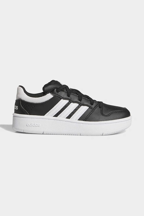 Παιδικά sneakers adidas HOOPS CLASSIC απομίμηση λείου δέρματος μαύρο KI1113