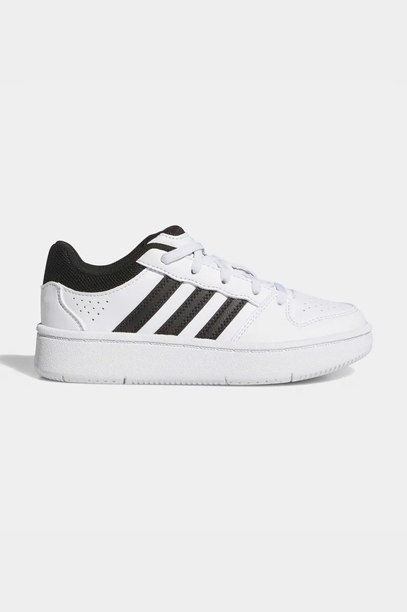Παιδικά sneakers adidas HOOPS CLASSIC απομίμηση λείου δέρματος λευκό KI1112