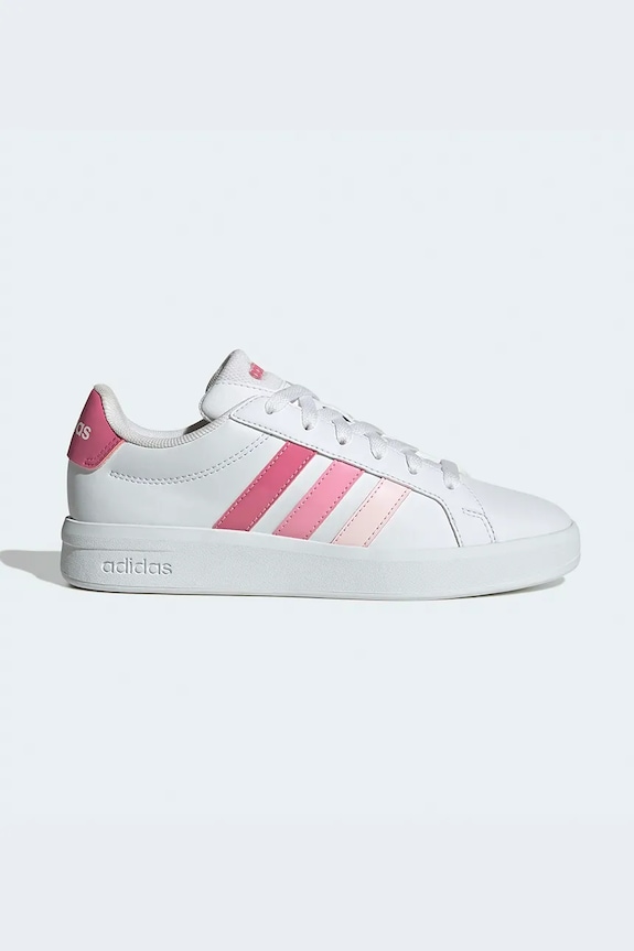 Παιδικά sneakers adidas GRAND COURT 3.0 απομίμηση λείου δέρματος λευκό KJ4368