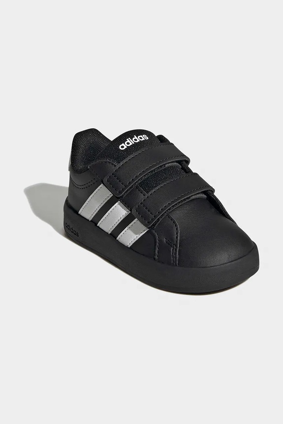 adidas sneakersy dziecięce GRAND COURT 3.0 KJ4371 czarny SS26