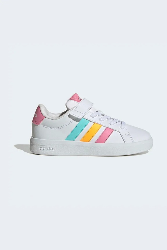 Otroške superge adidas GRAND COURT 3.0 Nizka bela KI6503