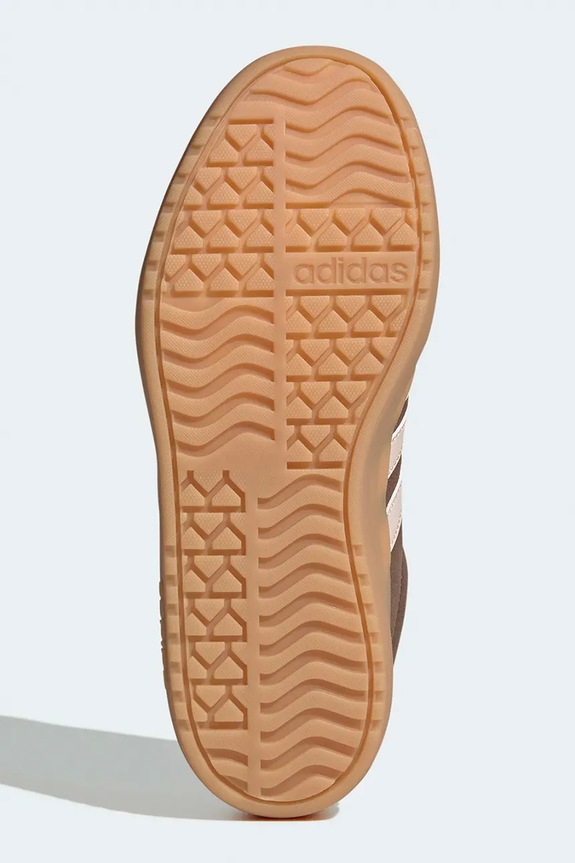 adidas sneakersy zamszowe dziecięce VL COURT BOLD KK4502