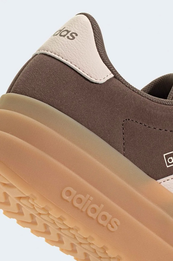 adidas sneakersy zamszowe dziecięce VL COURT BOLD KK4502