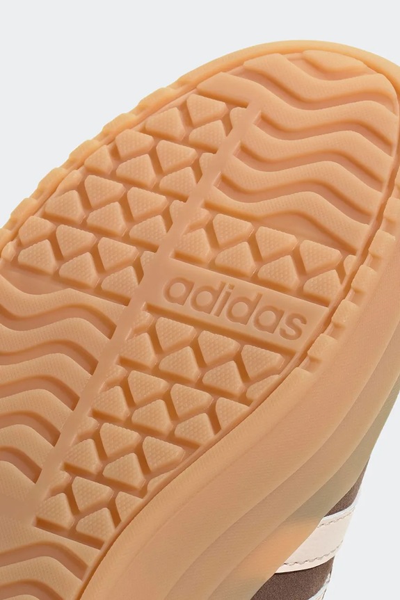 adidas sneakersy zamszowe dziecięce VL COURT BOLD KK4502