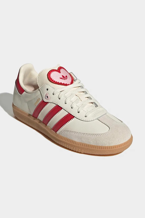 Παιδικά sneakers adidas Originals SAMBA OG KI6679 μπεζ SS26