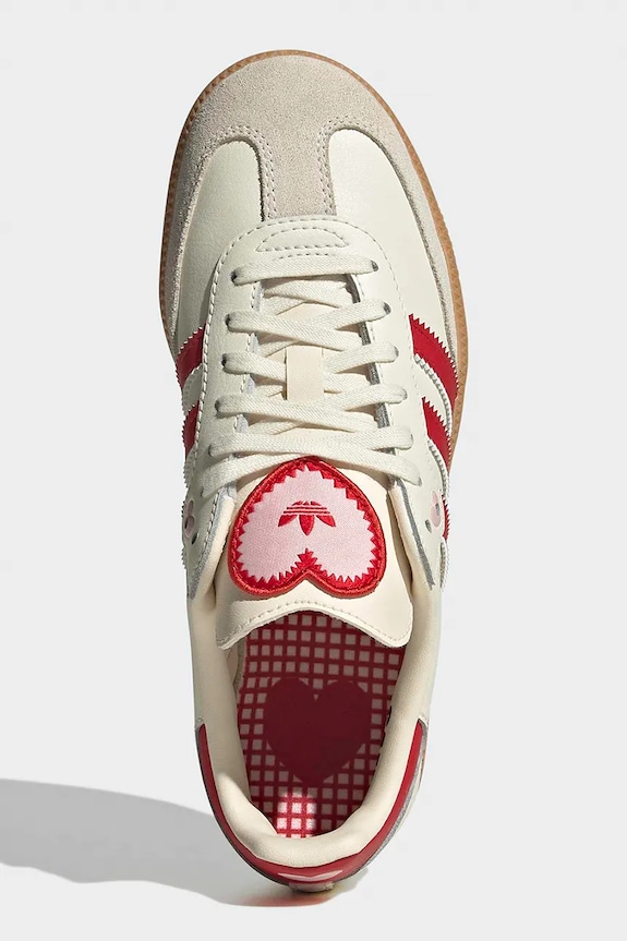 Παιδικά sneakers adidas Originals SAMBA OG KI6679 μπεζ