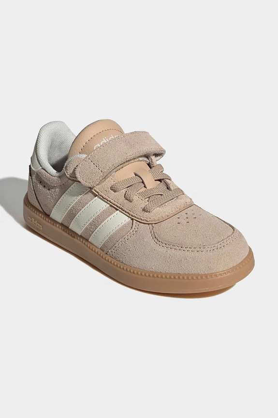 Παιδικά sneakers adidas BREAKNET SLEEK KI6501 μπεζ SS26