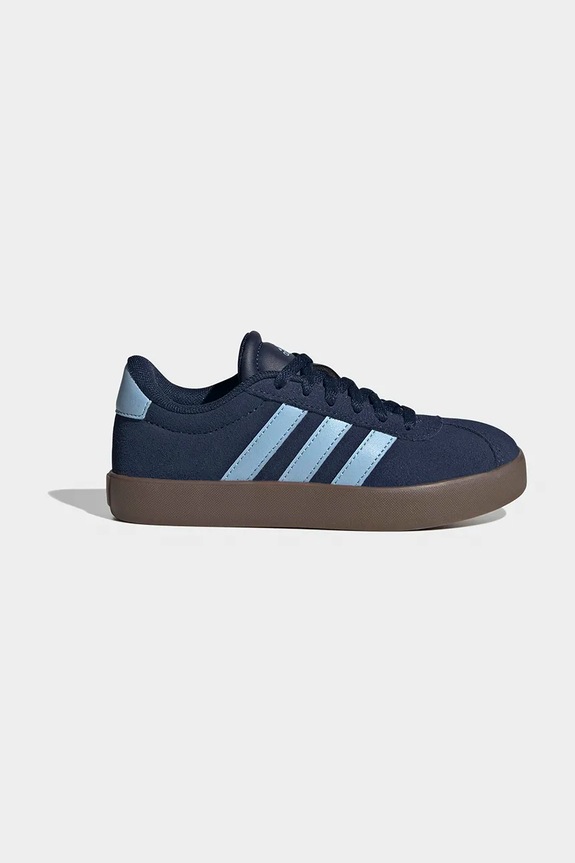 Детские кроссовки adidas VL COURT 3.0 шнуровка голубой KI6489