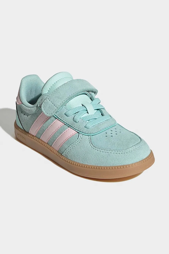 adidas sneakersy dziecięce BREAKNET SLEEK KI6499 turkusowy SS26