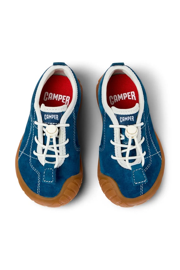 Camper Peu Path FW tenisky detské kožené tmavomodrá K800683