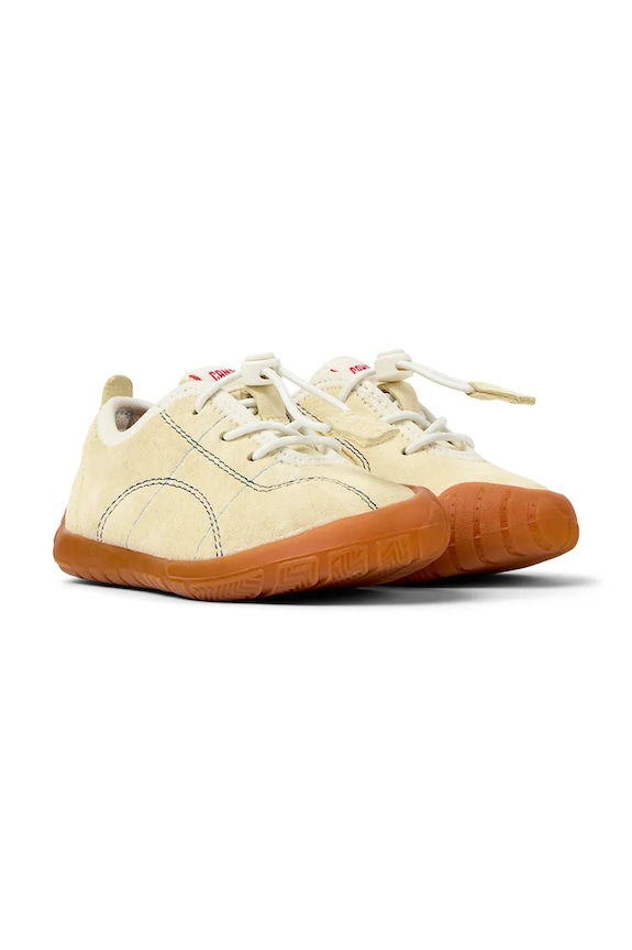 Chlapec Camper Peu Path TWS FW tenisky detské kožené K800683.TWS béžová