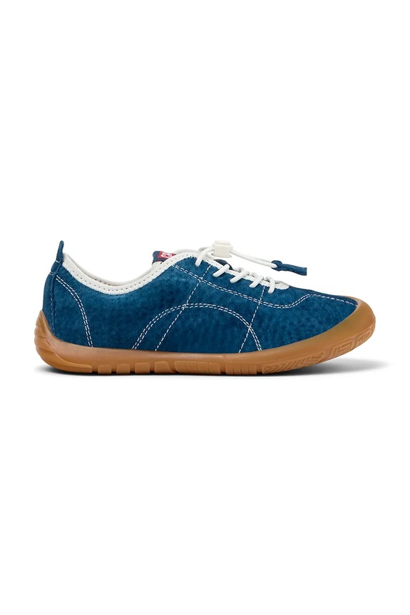 Camper sneakersy nubukowe dziecięce Peu Path Kids nubuk granatowy K800694.21.27