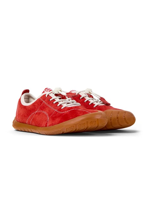 Παιδικά σουέτ sneakers Camper Peu Path Kids K800694.35.38 κόκκινο SS26