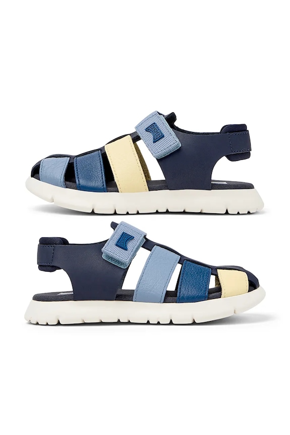 Детские сандалии Camper Oruga Sandal Kids TWS кожа тёмно-синий K800242.TWS