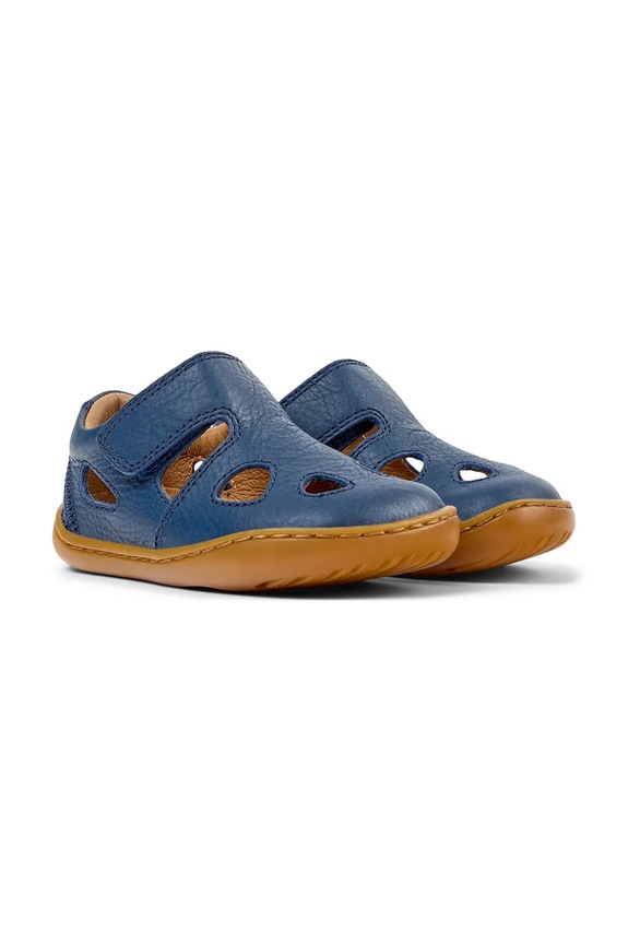 Camper sandały skórzane dziecięce Peu Cami FW K800665 granatowy SS26
