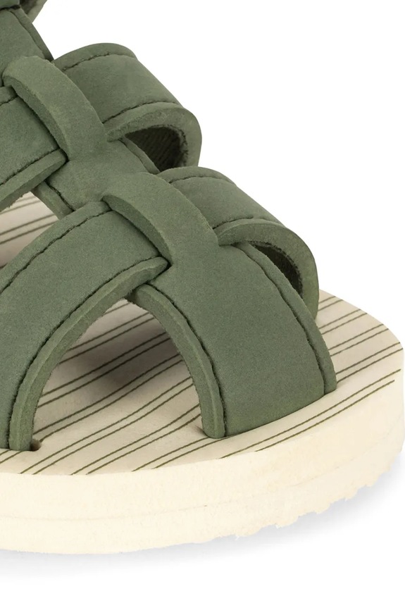 Detské sandále Konges Sløjd SABLE SANDAL KS105062.PPY2 zelená SS26