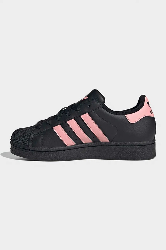 adidas Originals sneakersy dziecięce SUPERSTAR II czarny JR9862