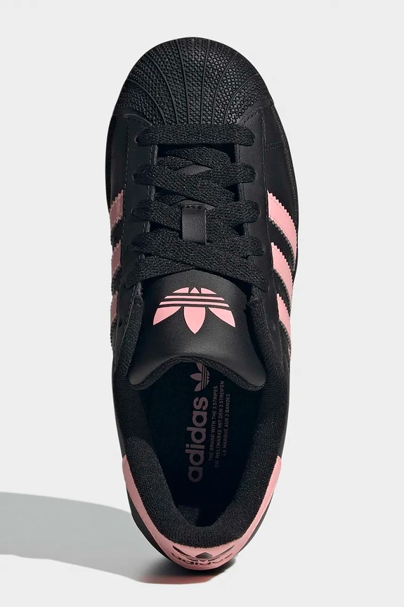 adidas Originals sneakersy dziecięce SUPERSTAR II JR9862 czarny